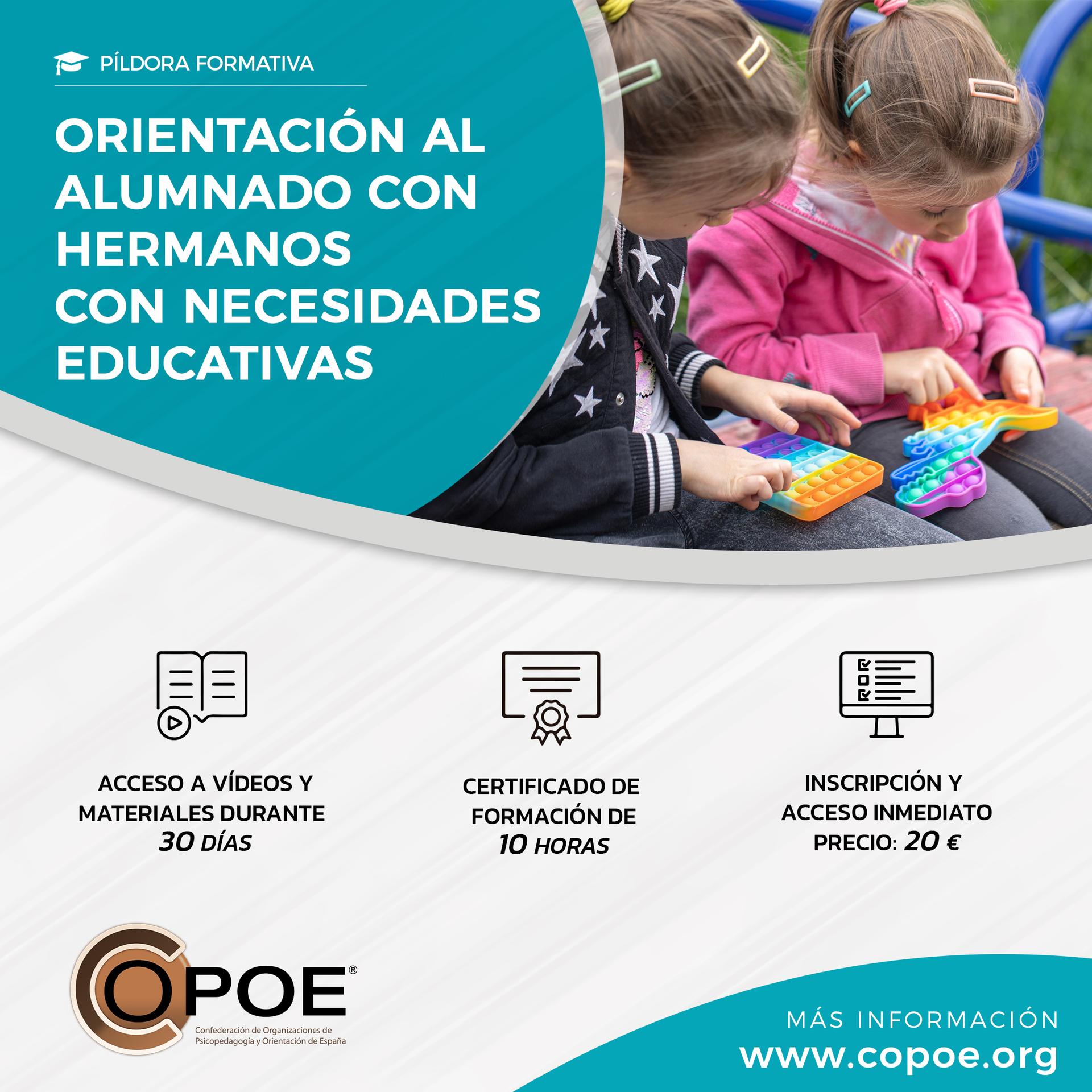 Orientación al alumnado con hermanos con necesidades educativas