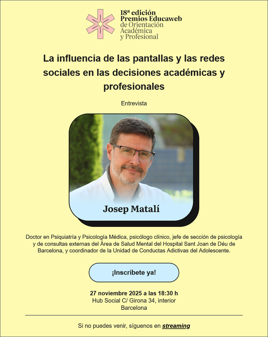 Entrega de los Premios Educaweb 2025